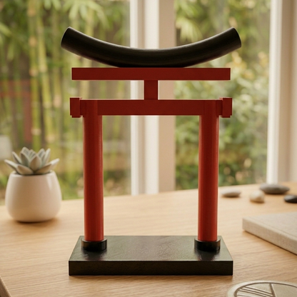Japanese Torii Gate Headphone Stand | Gaming Desk Decor